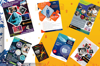 design door hangers flyers postcards banners brochures menus marketing materials