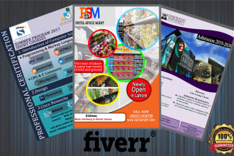 design amazing flyers facebook covers and brochures