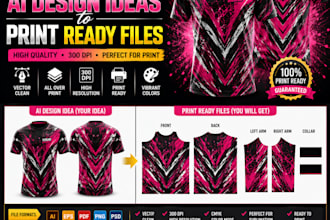 convert your ai idea to print ready files