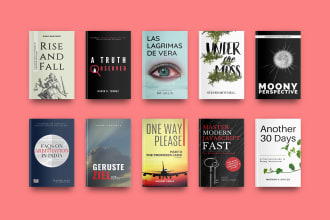 do a book cover design