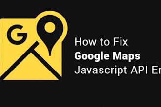 fix maps javascript API error