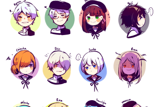 draw chibi anime style icon