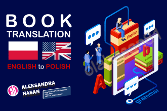 translate any english book into polish