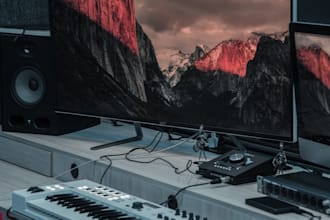 mix and master live performance, and other audio projects