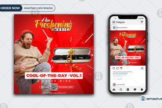 create social media design, post, banner ads