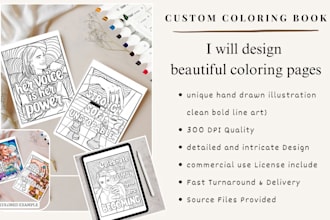 design beautiful coloring pages