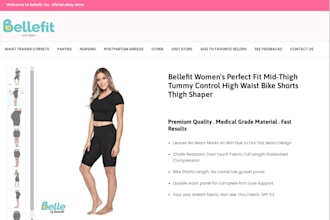 design and develop responsive ebay listing design template