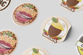 do product label design with product label packaging