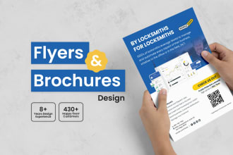 design a flyer or leaflet for any type of business