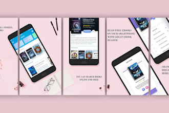 design attractive screenshots for apps store and play store