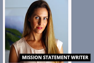 write a powerful company mission statement for your business