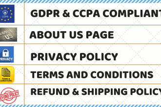 website policies, privacy policy, terms and conditions, disclaimer, policy, gdpr