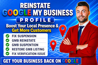 do gmb reinstate, fix suspended gmb google my business profile gmb suspension