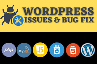 fix wordpress issues and critical errors
