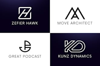 create modern, clever, professional monogram logo