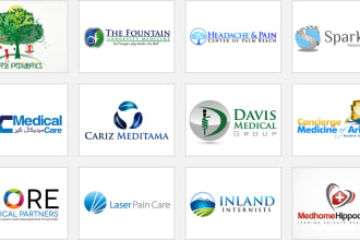 design professional healthcare provider business logo