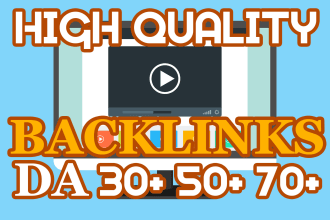build do follow SEO backlinks for youtube video ranking