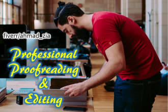 provide a high quality proofreading and editing service