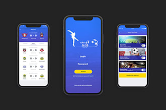 design premium mobile app UI for ios and android