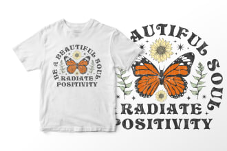 create custom typography graphic t shirt design
