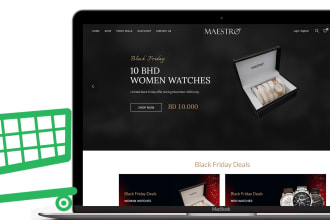 design ecommerce multi vendor marketplace website online store