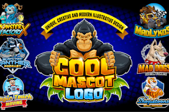 design your logo cartoon style