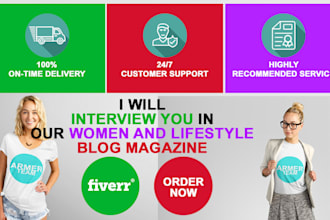 interview you in our women blog magazine