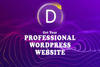 design or redesign wordpress website with divi theme customization