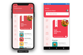 develop food, grocery and parcel delivery app using react native, xamarin, maui