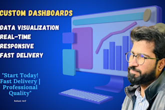 design and develop professional dashboards for  management