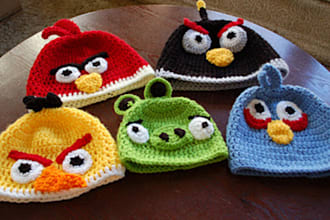 crochet you a Angry Birds Beanie
