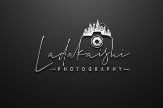 design photography logo watermark or signature in 6 hrs