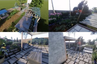 design garden patio and landscape