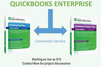 convert downgrade quickbooks enterprise to pro or premier