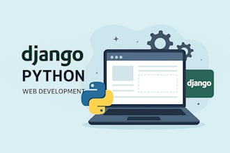 build custom web apps, apis in django and react