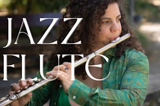 record an upbeat happy flute solo for you