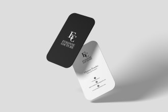 design modern and elegant business card
