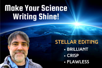 professionally edit your science content