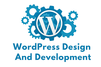 do wordpress website design and development