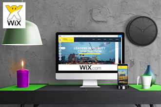design or redesign mobile friendly wix web page and website