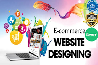 create a responsive wordpress website or ecommerce website