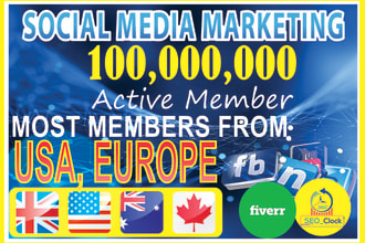 do social media marketing your website, amazon, cbd, product, in USA audience