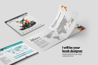 make your marketing books looks epic with my design