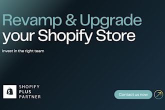 modernize and upgrade your shopify ecommerce store