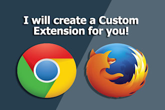 modify or develop a chrome extension or a firefox extension