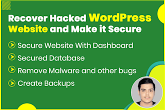 recover, lost or hacked wordpress dashboard and make it secure