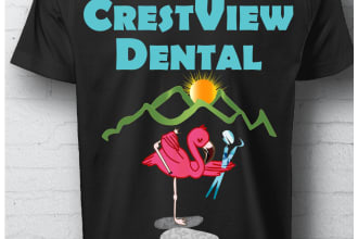 do trendy t shirt designs including graphics and typography