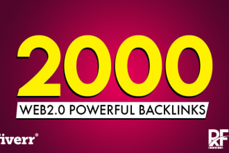 do 2000 contextual dofollow seo backlinks for google ranking