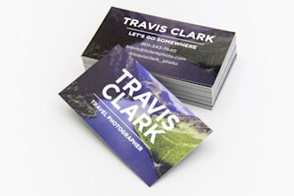 create luxury business card design