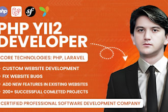 fix or develop the yii2 basic and advanced website